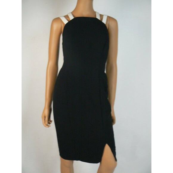 $169 LAUREN Ralph Lauren Black Pearl Sleeveless Sheath Dress 2 Petite NWT R421 - Picture 1 of 8